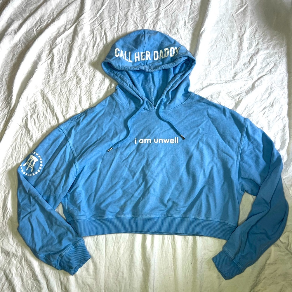 Crop top hoodie